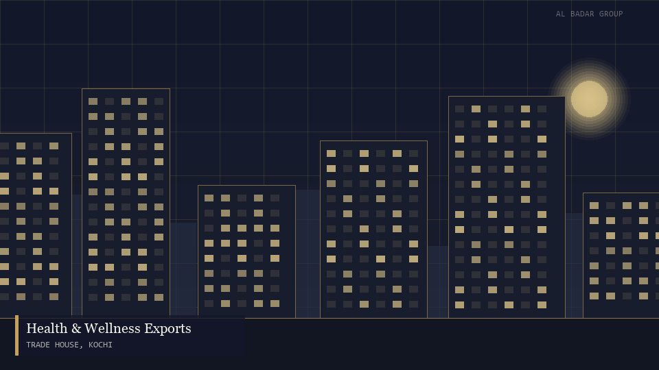 Health and wellness exports at Trade House, Kochi