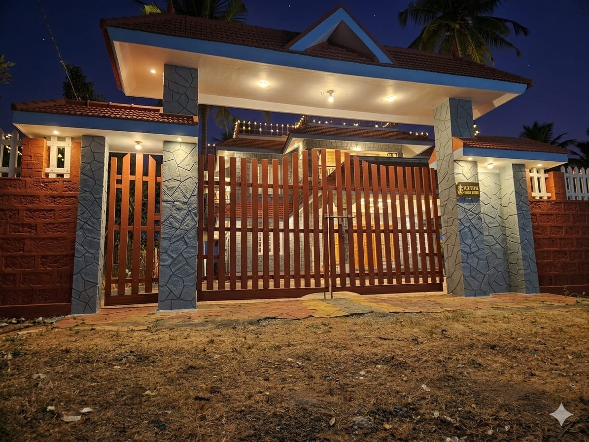 Guest house entrance, Al Badar Hospitality
